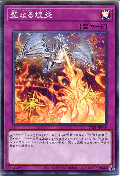 遊戯王 聖なる煌炎[ホ