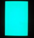 高輝度蓄光シート蓄光シールシートＡ４サイズブルー糊付シール/緑発光
