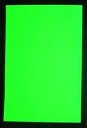 高輝度 蓄光シート 蓄光シールシート A4サイズ グリーン 糊付シール / 緑 発光