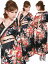 92942【新品】Setぉ着物ロングドレス☆黒☆サテン花魁さくらん和柄帯リボンHK ロング【花魁ドレス】【着物ドレス】【着物 ドレス】【ドレス 着物】【キャバドレス】コスプレ 2,980円