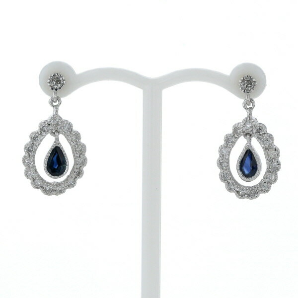 【中古】K18WGホワイトゴールド...