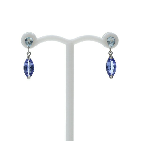 【中古】Pt900プラチナピアスア...