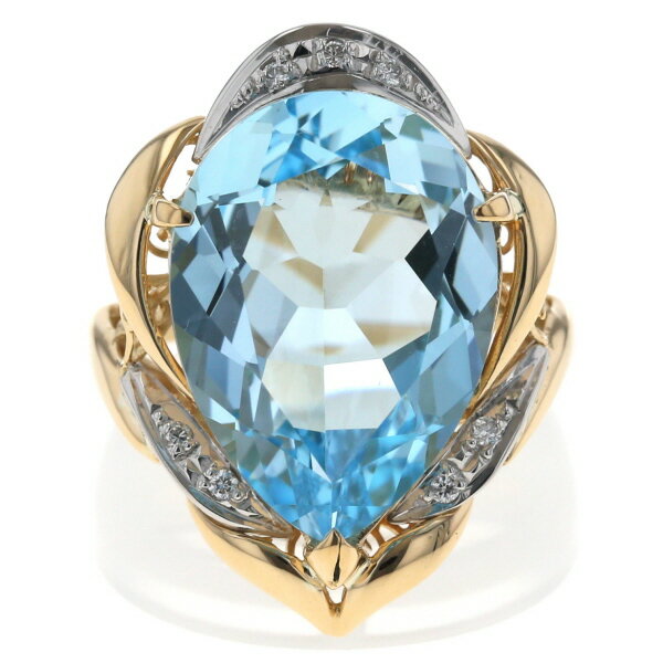 【中古】K18YGPt900コンビ...