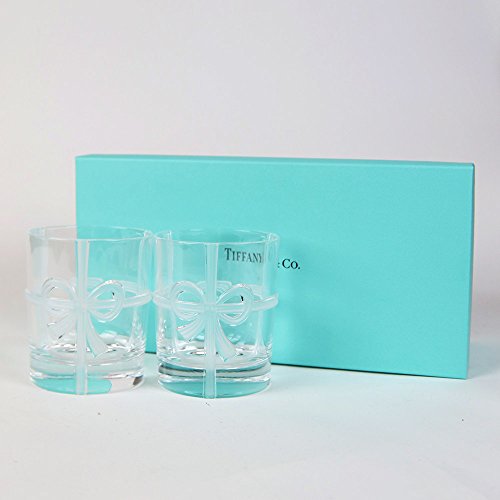 ティファニー TIFFANY&Co ボウ グラス セット コップ ペアグラス 2点セット215ml (名入れなし)