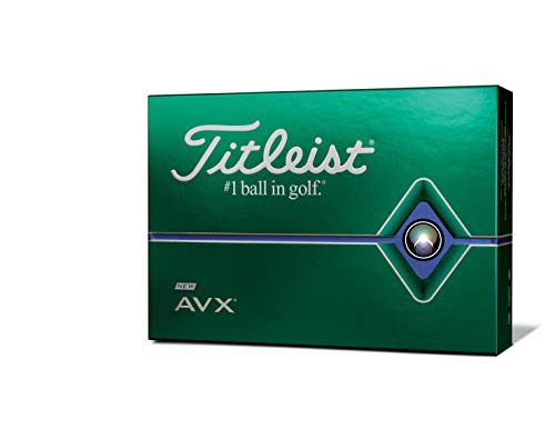 TITLEIST(タイトリスト) ゴルフボール AVX ホワイト 1ダース (12個入り) 日本正規品 T9012S-J