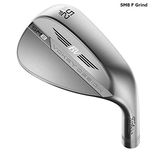 TITLEIST(タイトリスト)ボーケイ・デザインSM8ウエッジ【カタログ純正シャフト装着モデル】ツアークロームシャフト:DynamicGoldロフト角:60度ライ角:8度グラインド:M839RSM6008J