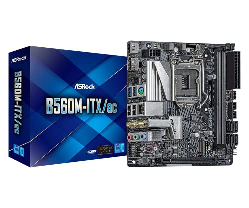 ASRockマザーボードB560M-ITX/acIntel10世代・11世代CPU(LGA1200)対応B560Mini-ITXマザーボード【国内正規代理店品】