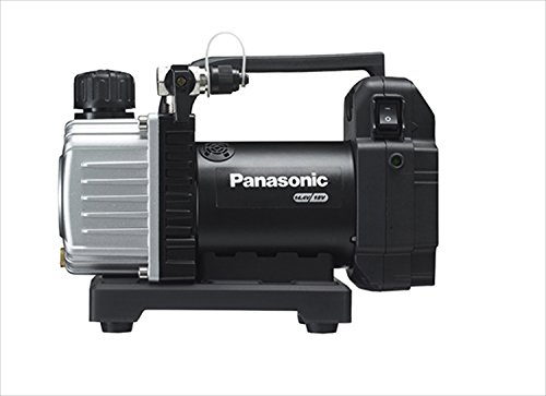 パナソニック充電真空ポンプEZ46A3デュアル(14.4V/18V対応)小型コードレス最大120分連続使用(18V5.0Ah時)本体のみ(電池パック・充電器・アルミケース別売)ブラックEZ46A3X-B