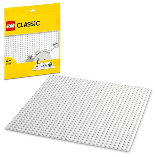 レゴ(LEGO) クラシック 基礎板(ホワイト) おもちゃ 玩具 誕生日 プレゼント ブロック 知育 男の子 女の子 子供 4歳 5歳 送料無料