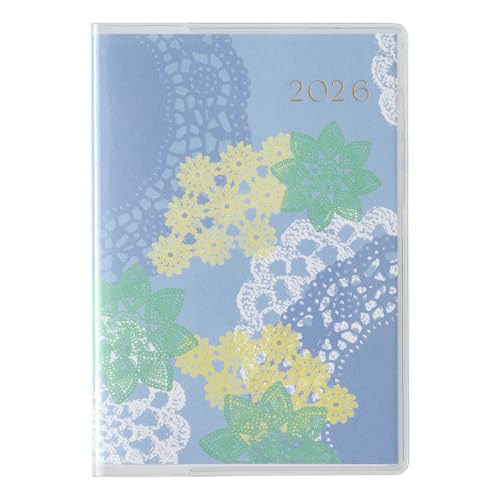 能率 ペイジェム 手帳 2026年 マンスリー リュミエール プチ アクアブルー 2178 (2025年 11月始まり) 送料無料