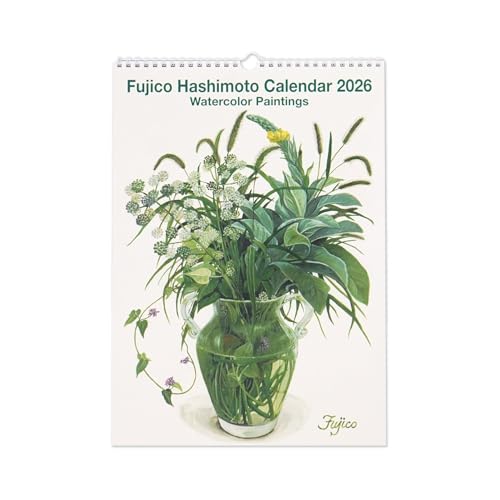 橋本不二子 2026年 カレンダー 壁掛け インテリア L CAL-194 送料無料