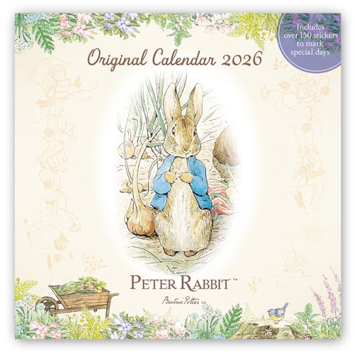 学研ステイフル 2026 カレンダー ピーターラビット 壁掛け AM15038 2026年 1月始まり 送料無料