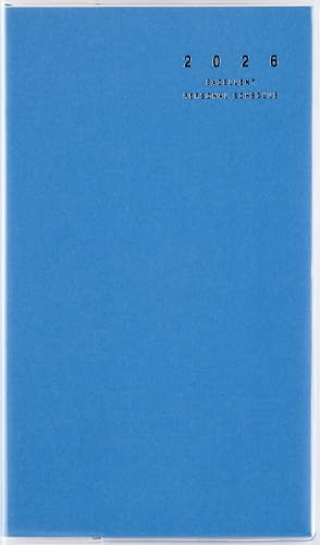 303 リベルインデックス 3 手帳 高橋書店 2026年版 カリプソ・ブルー マンスリー 手帳判 送料無料