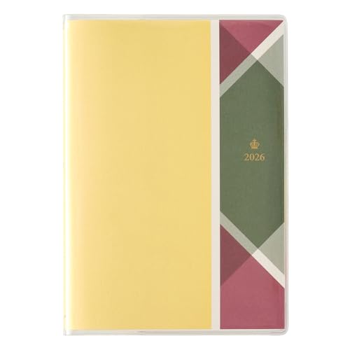 2244 王様のブランチ×ペイジェムウィークリーB6-iレフト月曜(シトラスイエロー) 送料無料