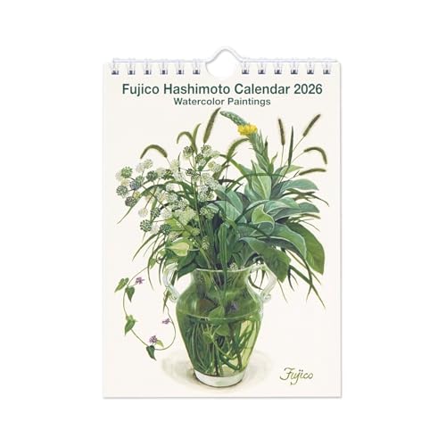 橋本不二子 2026年 カレンダー 壁掛け インテリア S CAL-195 送料無料