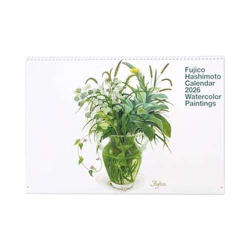橋本不二子 2026年 カレンダー 壁掛け インテリア 3L CAL-193 送料無料