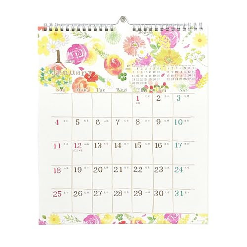 クローズピン naminami 2026年 カレンダー 壁掛け CL95687 送料無料