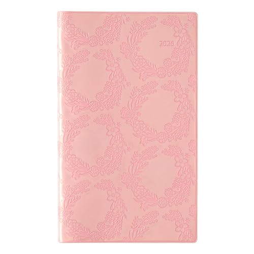 能率 ペイジェム ファミリー 手帳 2026年 マンスリー たっぷりスリム シルキーピンク 2778 (2025年 12月始まり) 送料無料