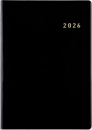 高橋 手帳 2026年 A5 ウィークリー ニューダイアリー 黒 No.86 （2025年 12月始まり） 送料無料