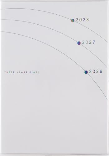 高橋 手帳 2026年 B6 3年日記 No.18 (2026年 1月始まり) 送料無料