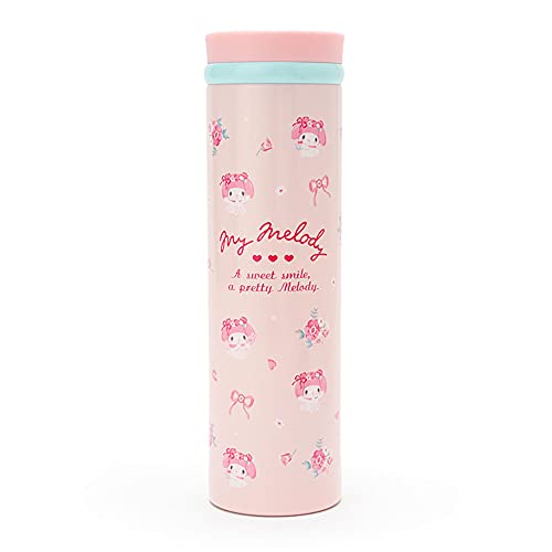 サンリオ 子供用 水筒 460ml 直飲み 軽量 ステンレス ボトル マイメロディ my melody 保温 保冷 女の子 キャラクター 送料無料のサムネイル