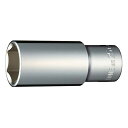 トネ(TONE) ディープソケット(6角) 4S-25L 差込角12.7mm(1/2) 二面幅25mm 送料無料