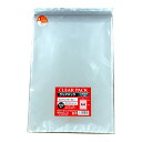 フロンティア カクケイ OPP袋 クリアパック フタ付 テープ付 30μ 100枚 TP22.5-31 送料無料