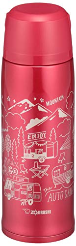 象印マホービン(ZOJIRUSHI) 水筒 ステンレス ボトル コップ 付き 保温 保冷 820ml レッド SJ-JS08-RA 送料無料