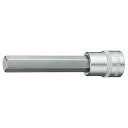 トネ(TONE) ロングヘキサゴンソケット 3H-12L 差込角9.5mm(3/8) 二面幅12mm 送料無料