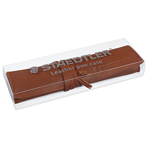 ステッドラー ペンケース 革製 レザーペンケース 茶 900 LC-CA 送料無料