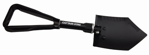 キャプテンスタッグ シャベル スコップ スチール FD バッグ付M-3249 送料無料