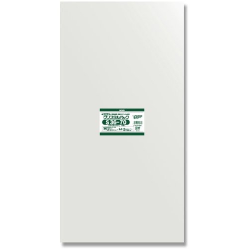 ヘイコー 透明 OPP袋 クリスタルパック 36×70cm 50枚 S36-70 送料無料(3)
