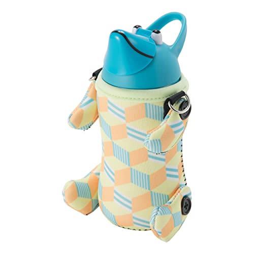 THERMO MUG (�T�[���}�O) ���� �X�g���[�t�� �X�e�����X �h�����N�{�g�� 380ml �w Animal Bottle (�A�j  