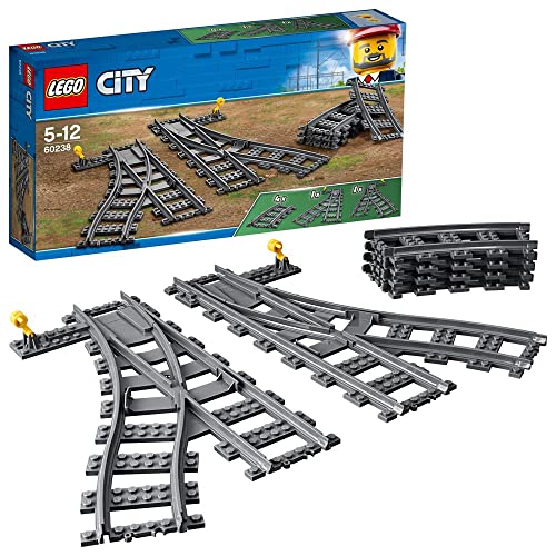 レゴ(LEGO) シティ 交差付きレールセット 60238 おもちゃ ブロック プレゼント 電車 でんしゃ 男の子 女の子 5歳~12歳 送料無料