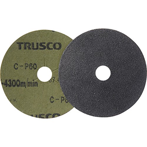 TRUSCO(トラスコ) ディスクペーパー4型 Φ100X15.9#60 (10枚入) TG4-60 送料無料