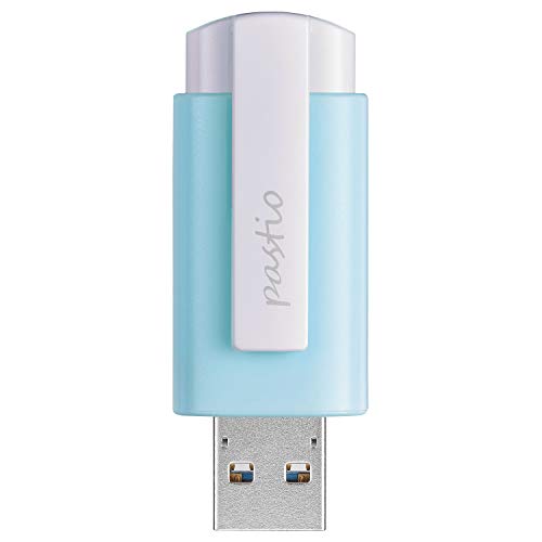 ・ライトブルー 32GB U3-CLP32G/B・・Size:32GBColor:ライトブルー・[特長]USB 3.2 Gen 1(USB 3.0)対応 USBメモリー・[対応機種]Windows 10/8.1 macOS 10.11 ~ 10.15・[サイズ/重量] 21(W)×56(D)×14(H)mm/約10g ※コネクター収納時・[] 1年・[付属品]取扱説明書■文具をイメージしたパステルカラーのUSBメモリーです。 ■「pastio(パスティオ)」という愛称で4つのカラーをご用意。好みに合わせて色を選べます。 ■UHS-I非対応機器の場合でもClass 10に対応していますので、転送速度10MB/sをします。 ■学校の課題や資料の持ち運び、友人とのデータ共有など使用シーンは様々です。 ■ノック式&クリップタイプで持ち運びやすく、らくらく使えます。 ■万一の紛失時にも安心のセキュリティソフトが使える ファイル暗号化ソフトウェア「QuickSecureAES256」