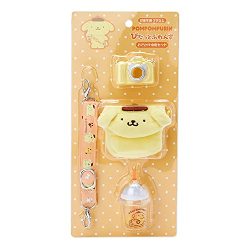 サンリオ おでかけ小物セット ポムポムプリン プリン POMPOMPURIN ぴたっとふれんず キャラクター 5.5×1.5×4cm 5 送料無料のサムネイル