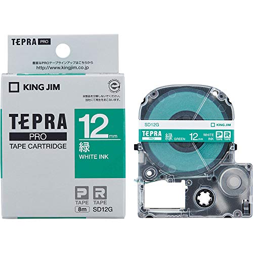KING JIM ֥ƥץPROơץȥå 顼٥ SD12G  12mm ̵