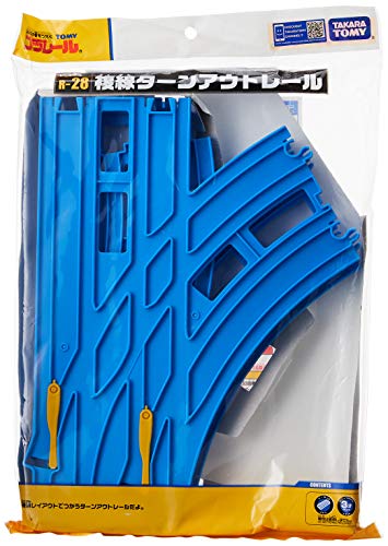 タカラトミー(TAKARA TOMY) プラレール 複線ターンアウトレール(L・R各1セット入) ...
