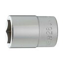トネ(TONE) ソケット(6角) 6S-26 差込角19.0mm(3/4) 二面幅26mm 送料無料