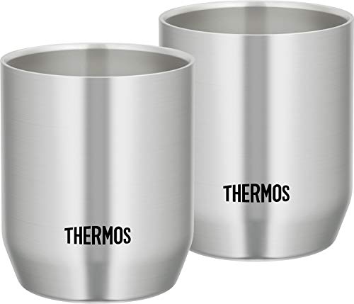 サーモス 真空断熱カップ 280ml ステンレス 2個セット JDH-280P S 送料無料
