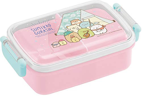 スケーター (skater) 子供用 Ag+ 抗菌 弁当箱 450ml すみっコぐらし キャンプ 日本製 RBF3ANAG-A 送料無料のサムネイル
