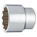 トネ(TONE) ソケット(12角) 4D-34 差込角12.7mm(1/2) 二面幅34mm 送料無料