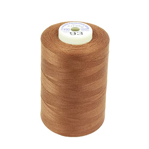 FUJIX キングスパン (ポリエステルミシン糸) 90番/5000m COL.93 送料無料