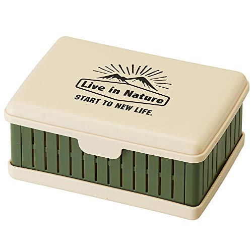 スケーター(Skater) 折りたたみ式 サンドイッチケース LIVENATURE 日本製 OS1 12.5×17×h7cm-A 送料無料