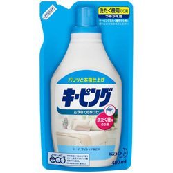 【花王】洗たく機用キーピング つめかえ用 480ml ×5個セット 送料無料