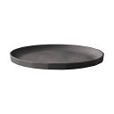 KINTO (キントー) ALFRESCO プレート 250mm ブラック 食洗機使用可 アウトドア 20716 送料無料