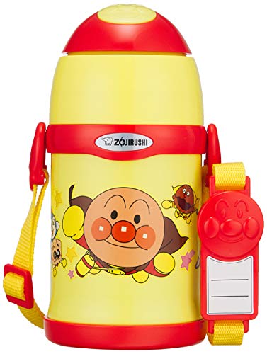 象印 (ZOJIRUSHI) 水筒 ストロー アンパンマン ステンレスボトル 0.45L ST-ZH45A-EY 送料無料