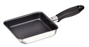 パール金属 ミニ 卵焼き フライパン 12×14cm IH対応 玉子焼き器 フッ素加工 2層鋼 コンパクト HB-2190 送料無料