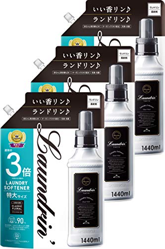 詰替・ 1.44リットル (x 3) 4582469507376・・PatternName:3個・商品サイズ:高さ335mm×奥行215mm×幅293mm・原産国:日本・内容量:1440ml×3個説明 商品紹介 ランドリンの香り人気No.1...